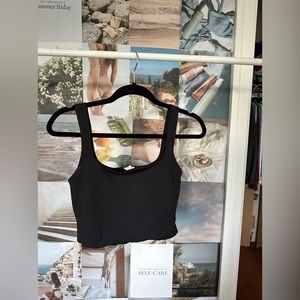 Garage Black Tank Top